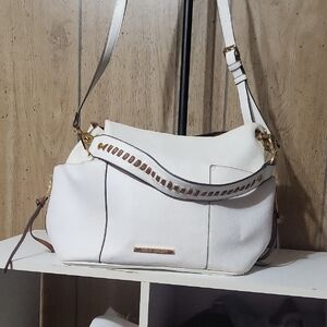 Steve Madden White Shoulder Bag Chic Design
